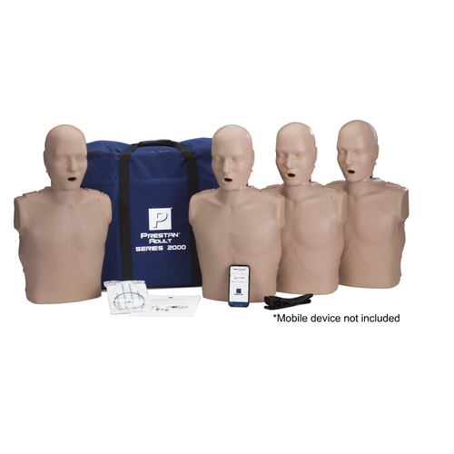 PRESTAN Professional Adult Series 2000 Manikin with Advanced CPR Feedback - 4-Pack