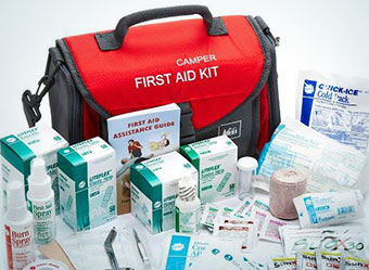 cpr first aid kit